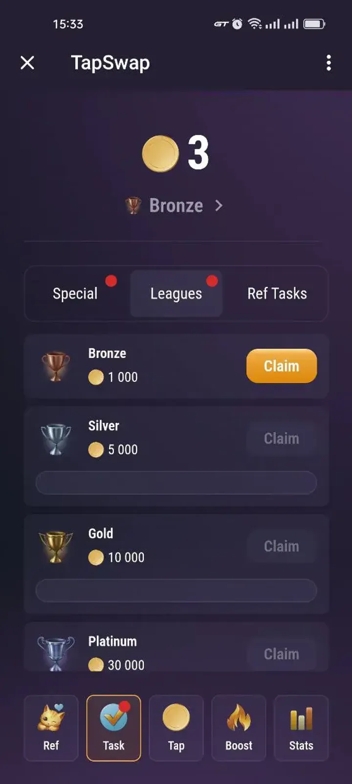 TapSwap — Screenshot 4