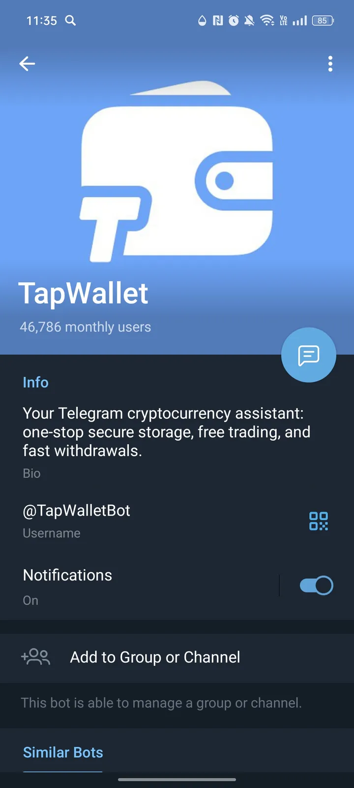 TapWallet — Screenshot 4