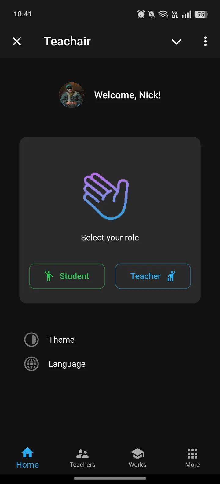 Teachair Bot — Screenshot 1