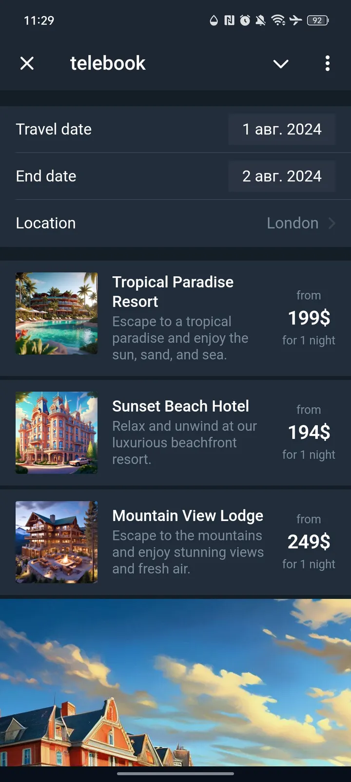 telebook — Screenshot 2
