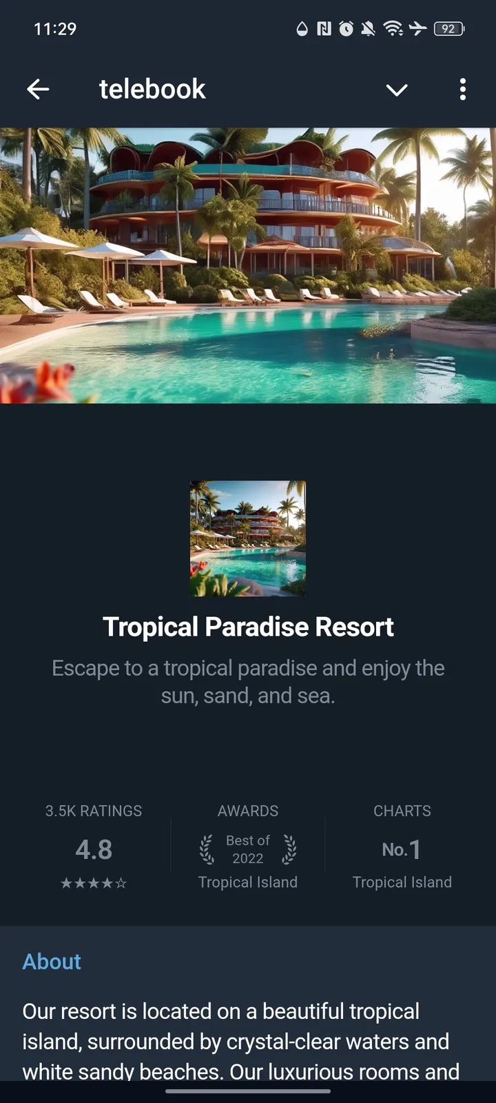telebook — Screenshot 3