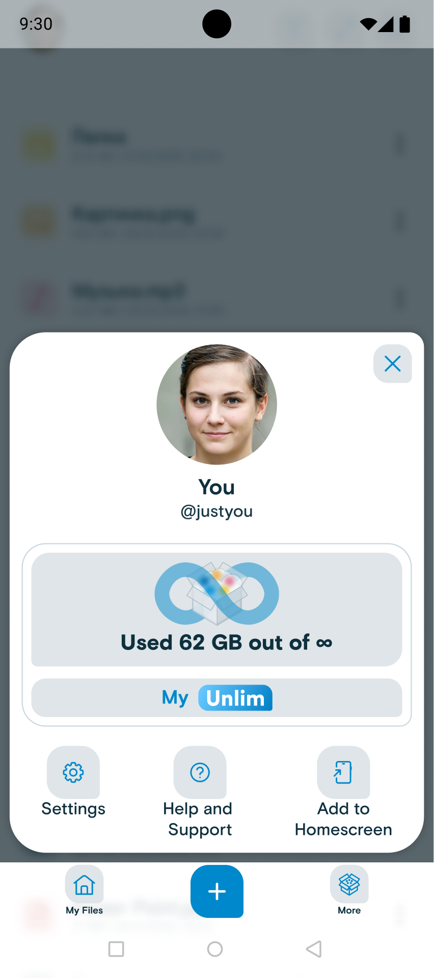 TelePack - Unlimited Cloud Storage — Screenshot 1