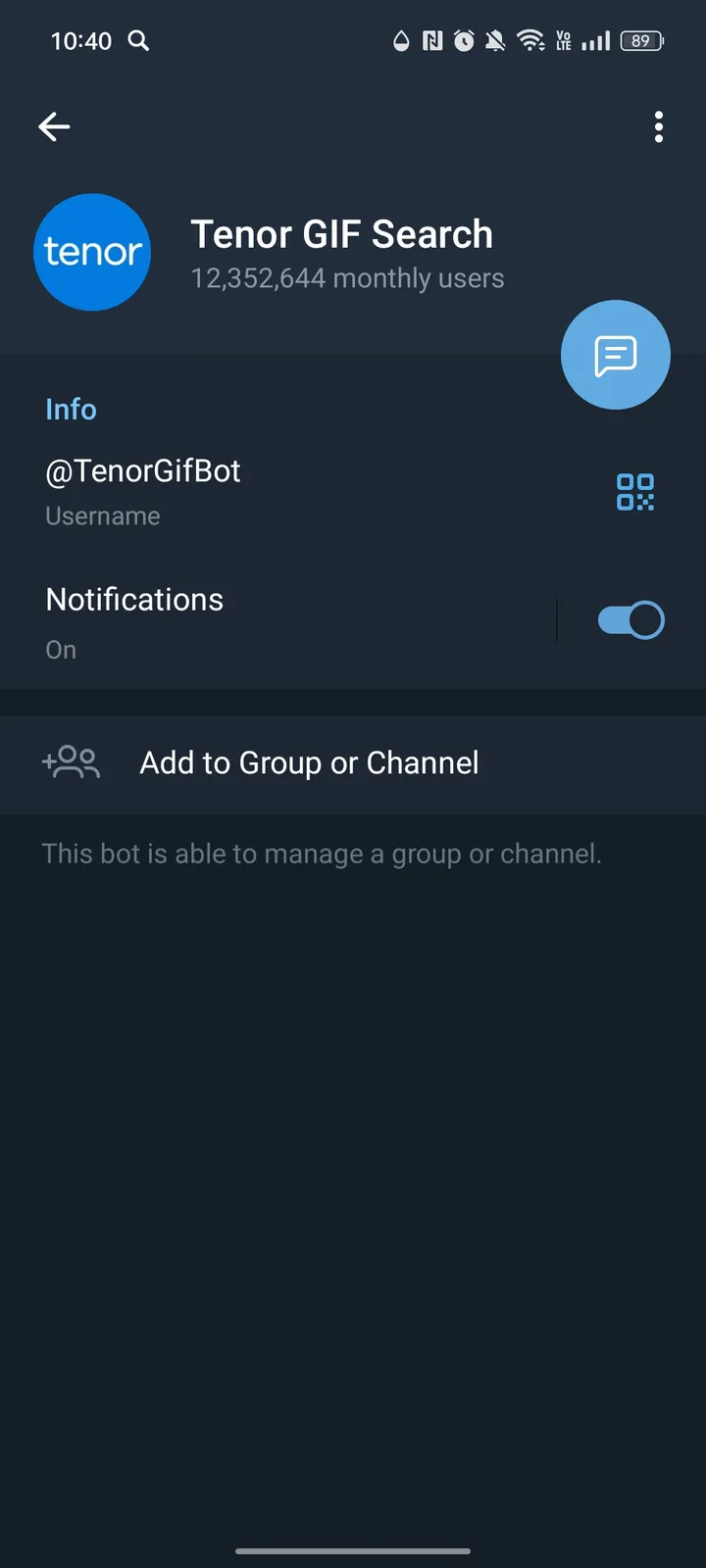Tenor GIF Search — Screenshot 3