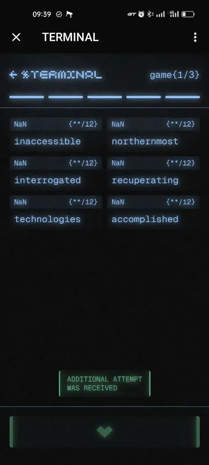 TERMINAL — Screenshot 3