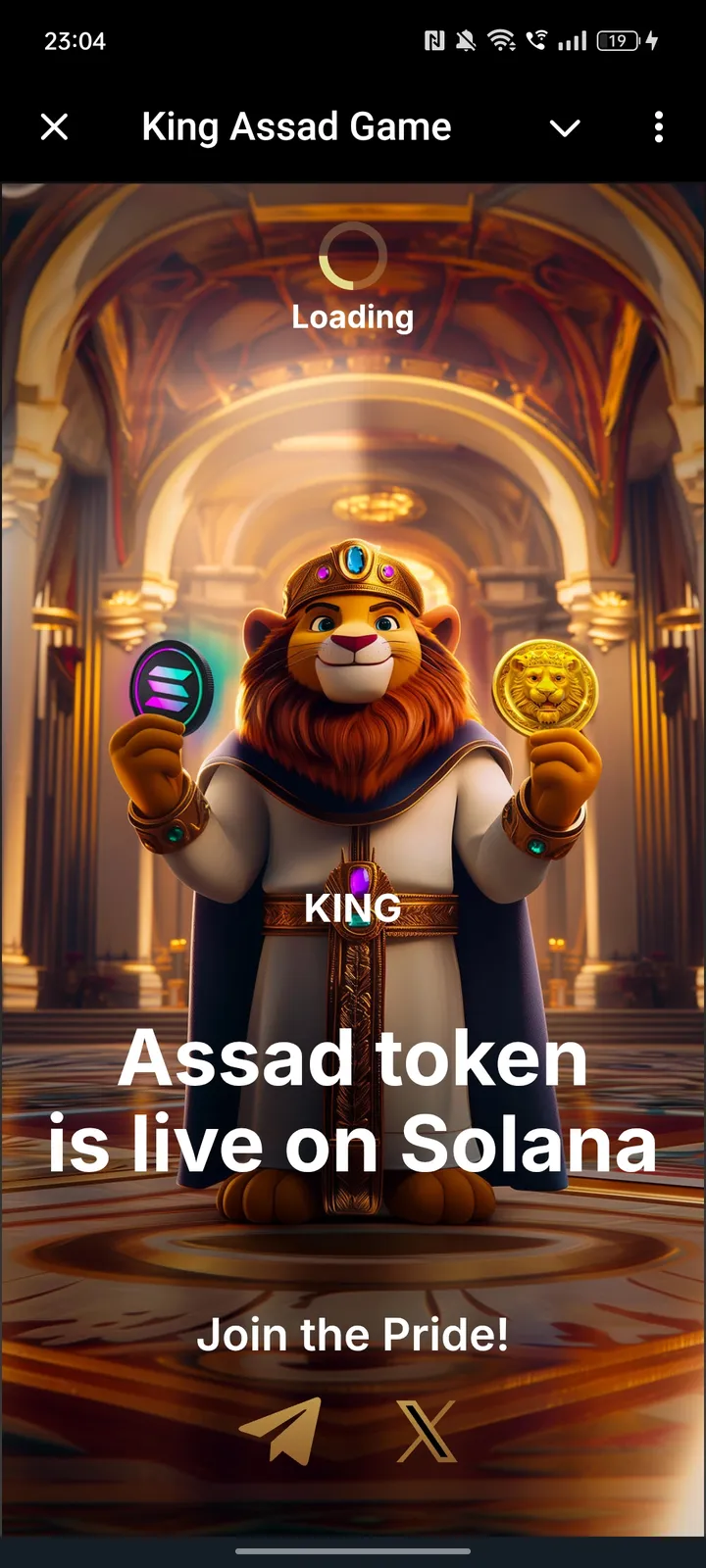 The Assad Game — Screenshot 1