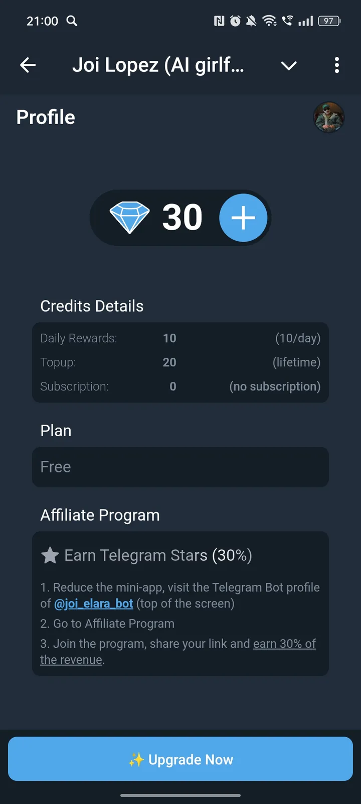 Joi ~ AI girlfriend 🖤 — Screenshot 2