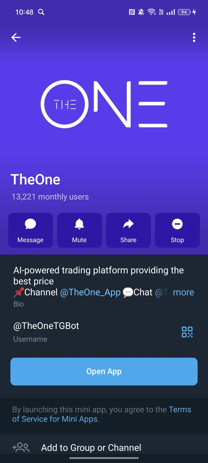 TheOne — Screenshot 4