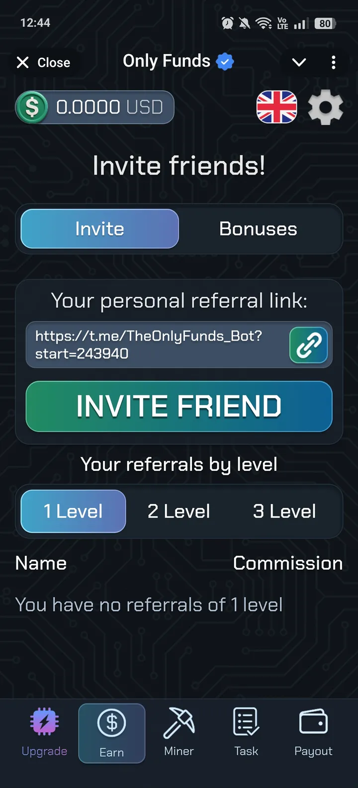 OnlyFunds — Screenshot 2