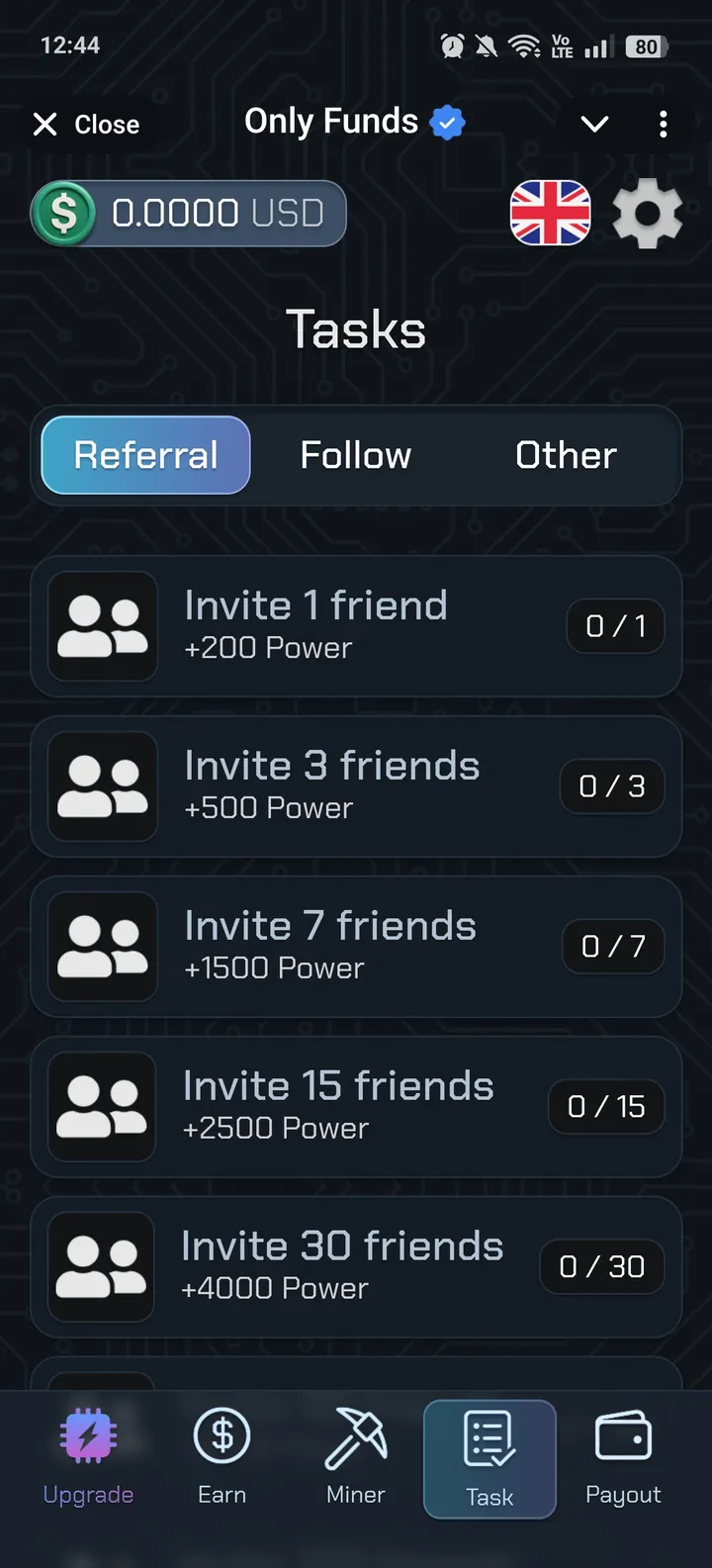 OnlyFunds — Screenshot 3