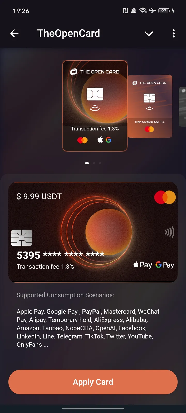 TheOpenCard — Screenshot 4