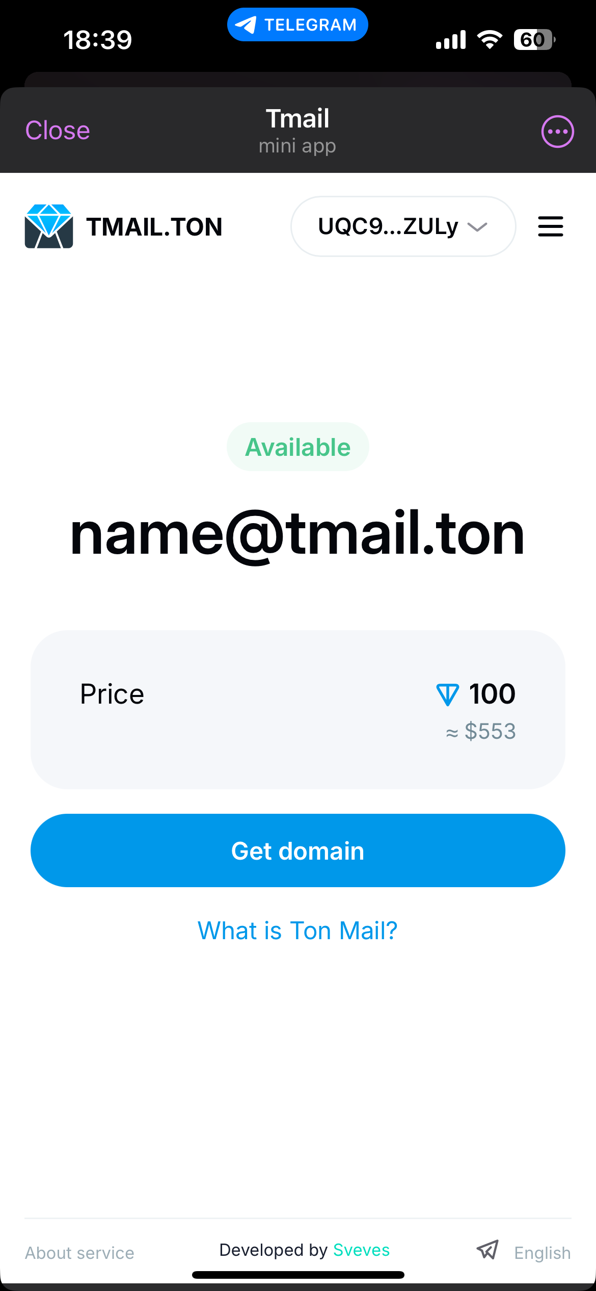 Tmail — Screenshot 2