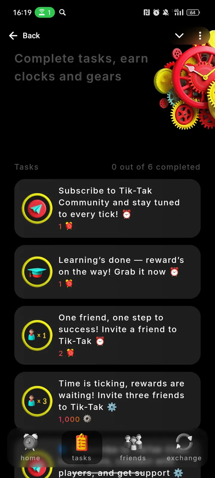 TikTak — Screenshot 2