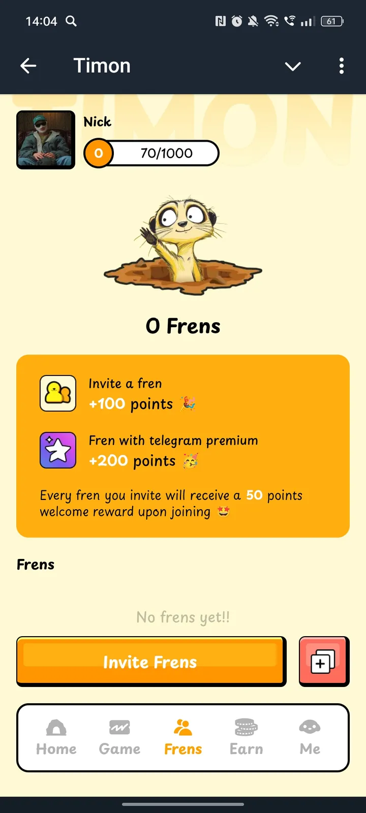 Timon — Screenshot 3