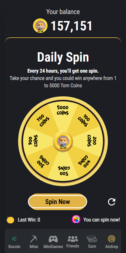 TOM TALK — Screenshot 8