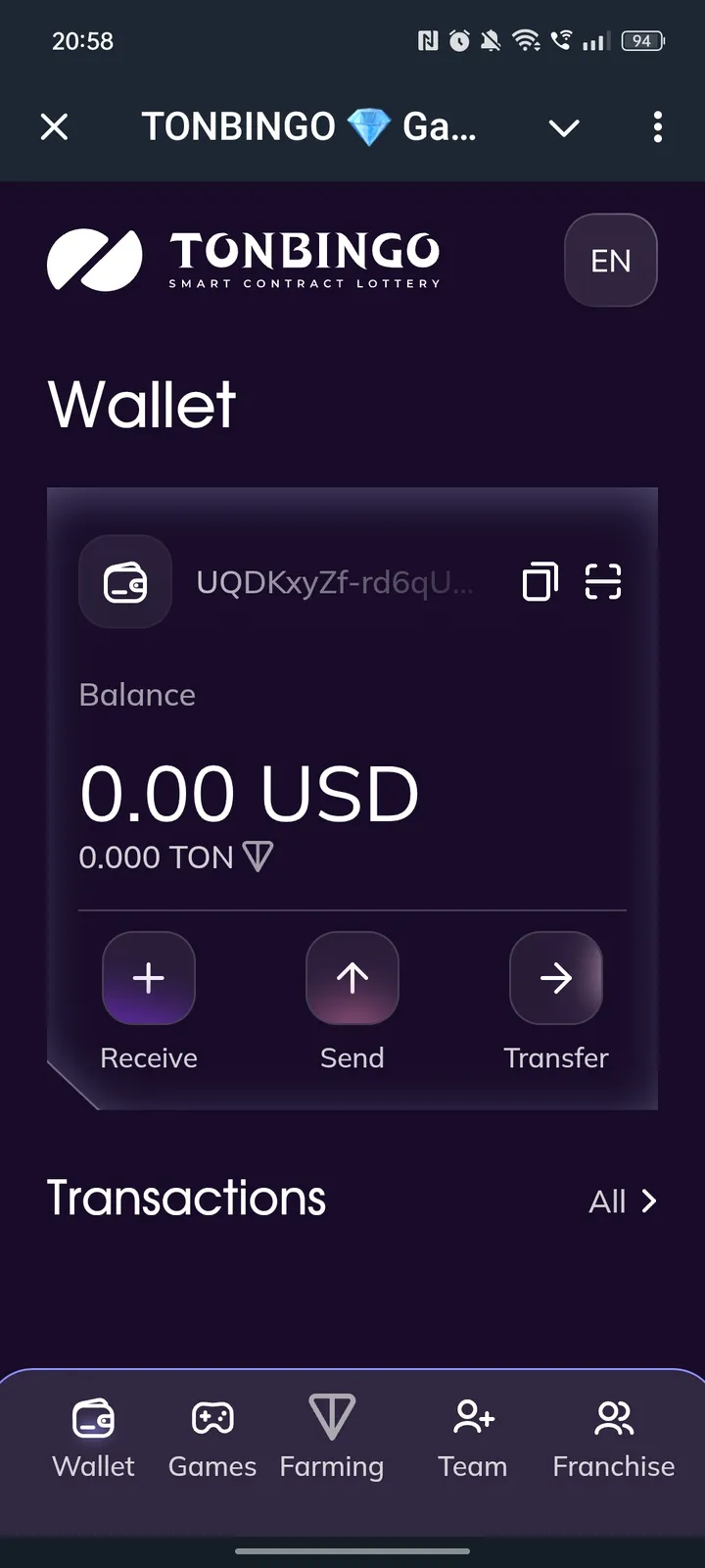 TONBINGO 💎 Games — Screenshot 3