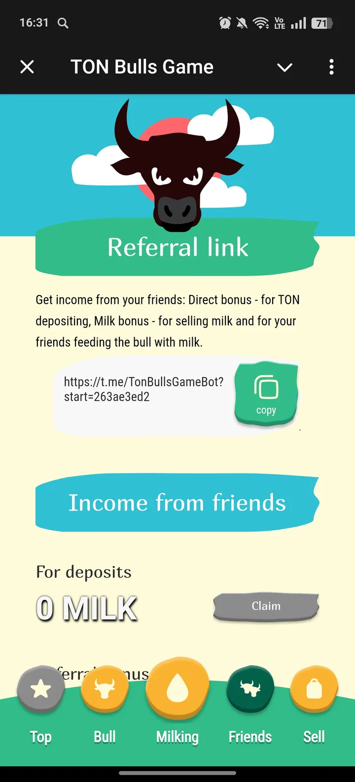 TON Bulls Game — Screenshot 3