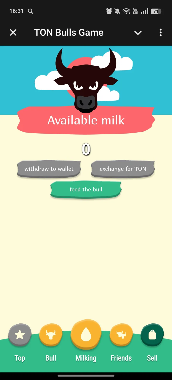 TON Bulls Game — Screenshot 4