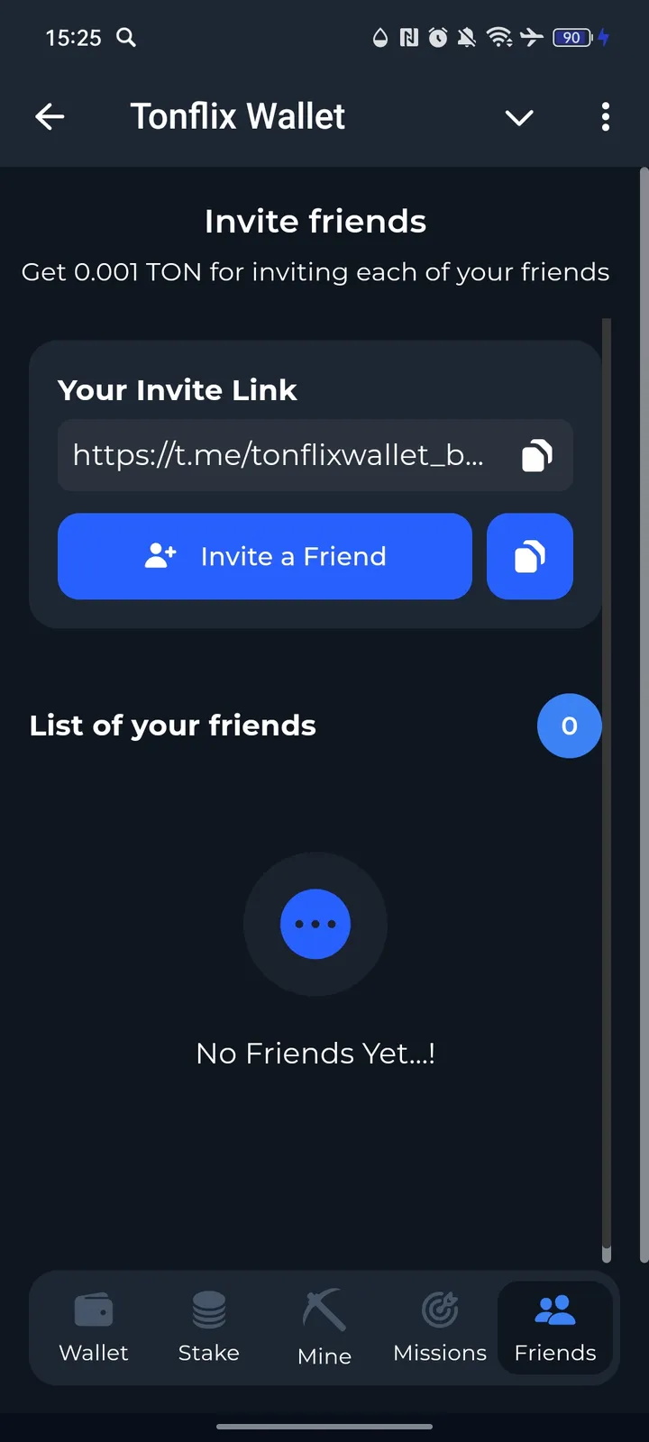 Tonflix Wallet — Screenshot 5