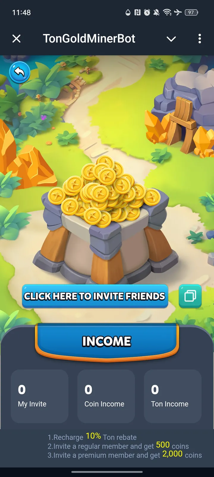 TonGoldMinerBot — Screenshot 4