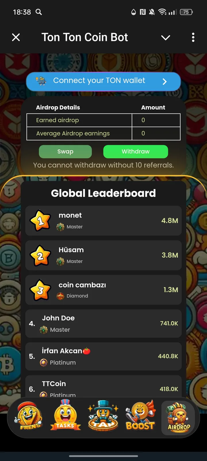 Ton Ton Coin Bot — Screenshot 5