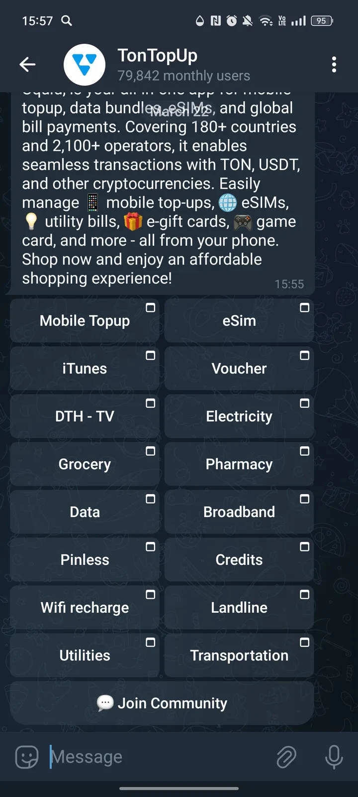 TonTopUp — Screenshot 2