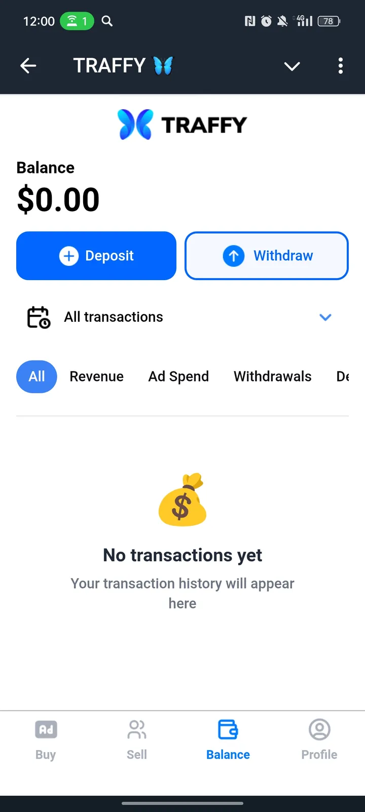 TRAFFY 🦋 — Screenshot 1