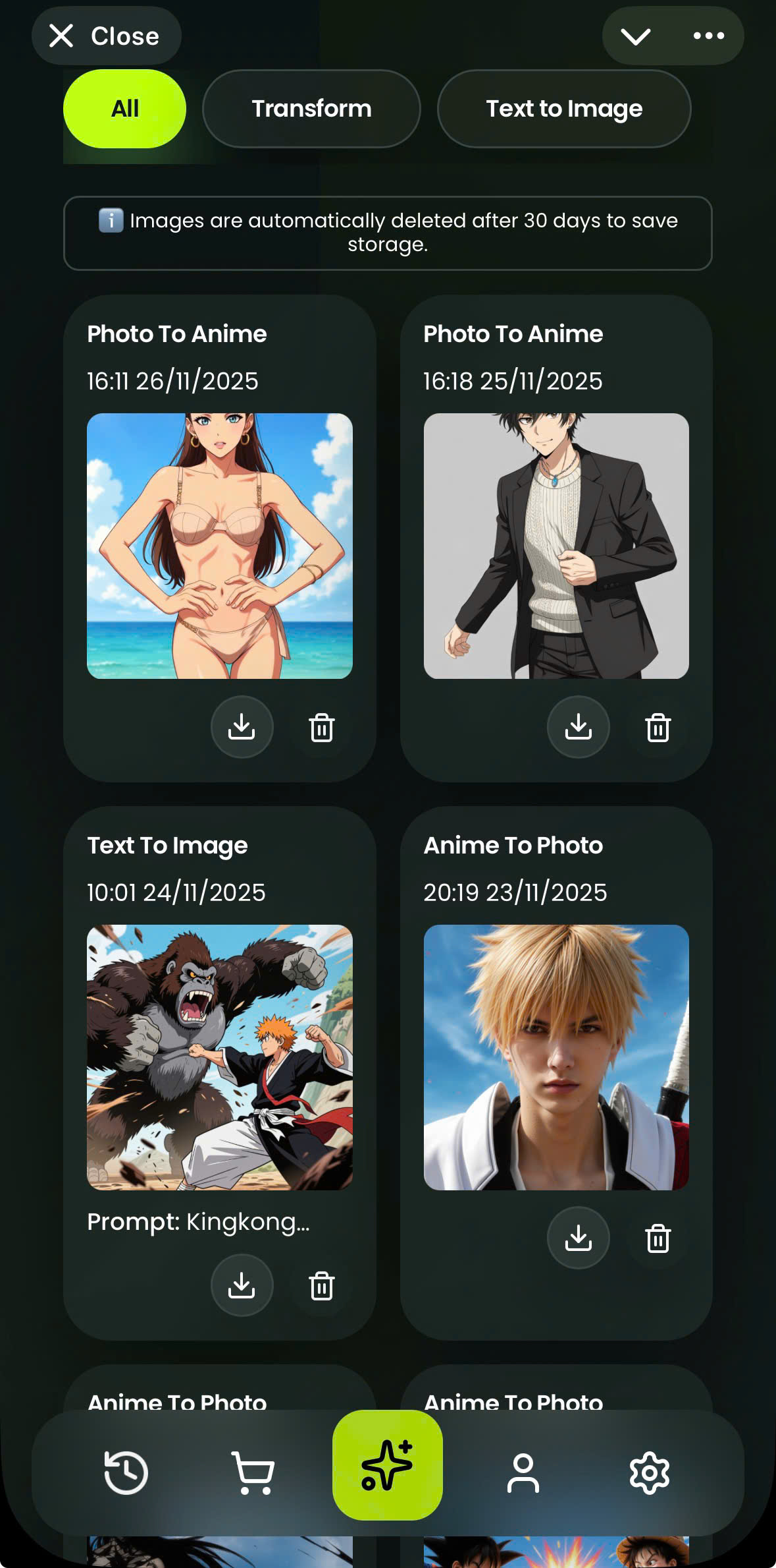 Anime Dreams — Screenshot 3