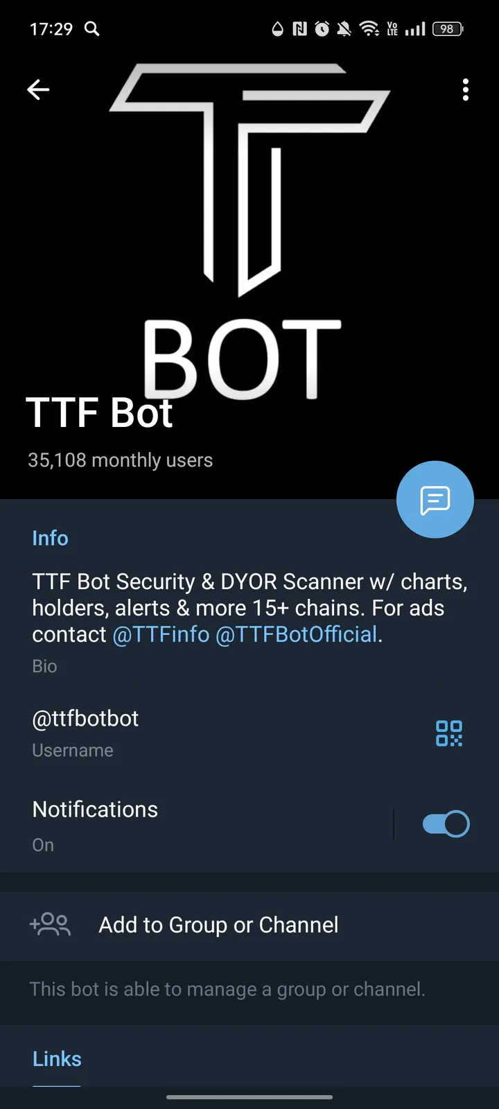 TTF Bot — Screenshot 4
