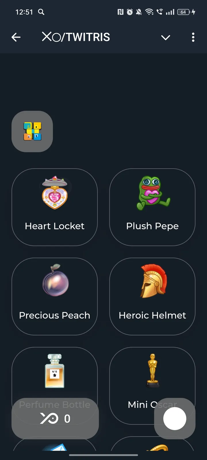 ⨉◯/TWITRIS — Screenshot 2