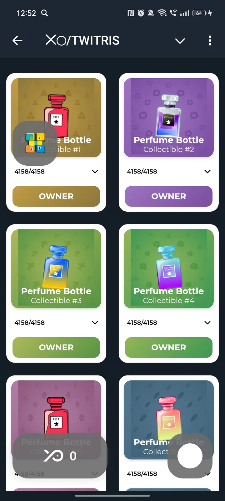 ⨉◯/TWITRIS — Screenshot 4