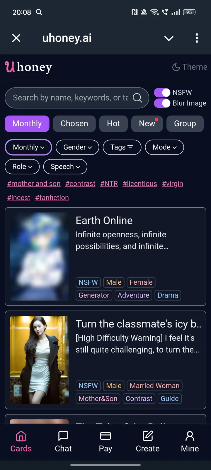uhoney.ai — Screenshot 2
