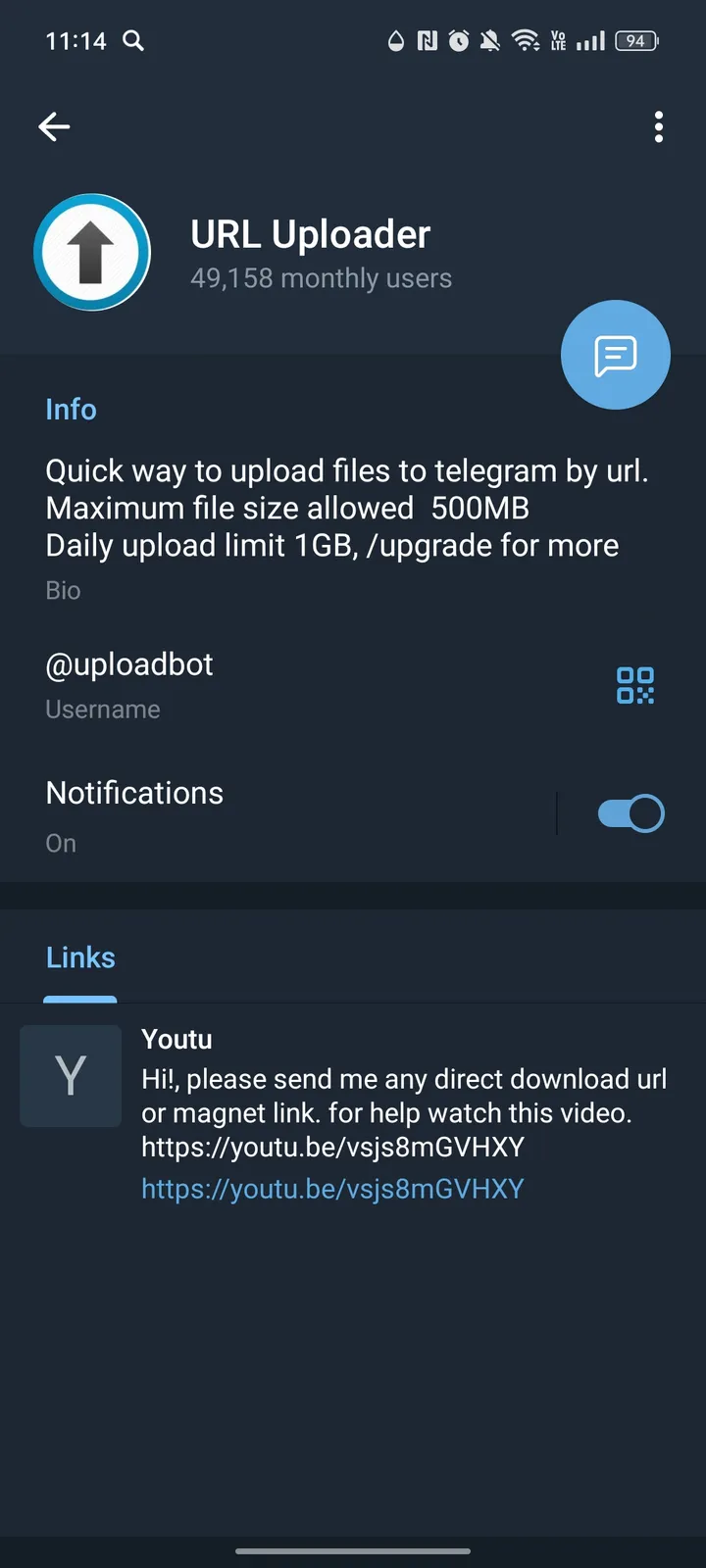 URL Uploader — Screenshot 3