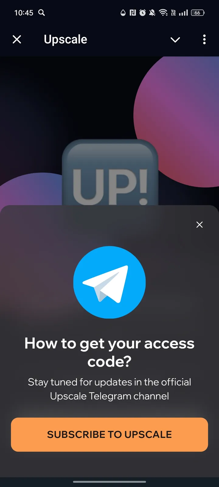 Upscale — Screenshot 2