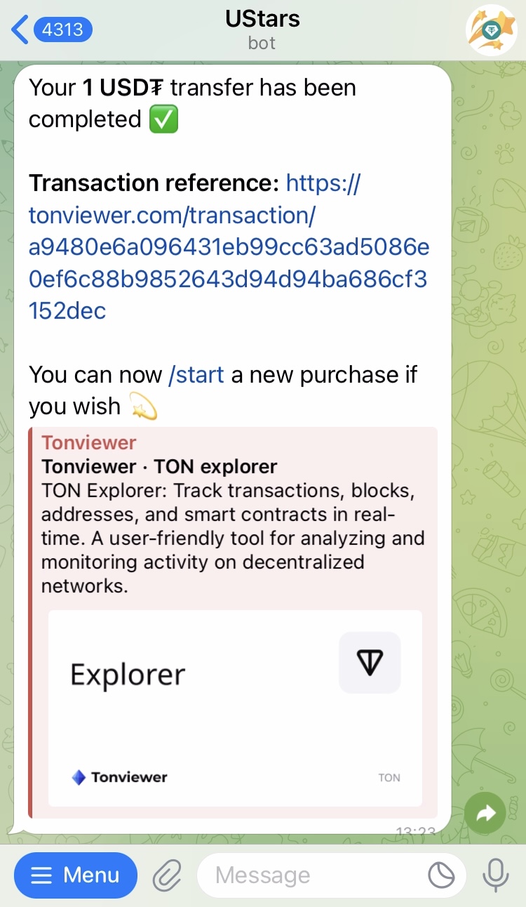 UStars 💫 — Screenshot 6