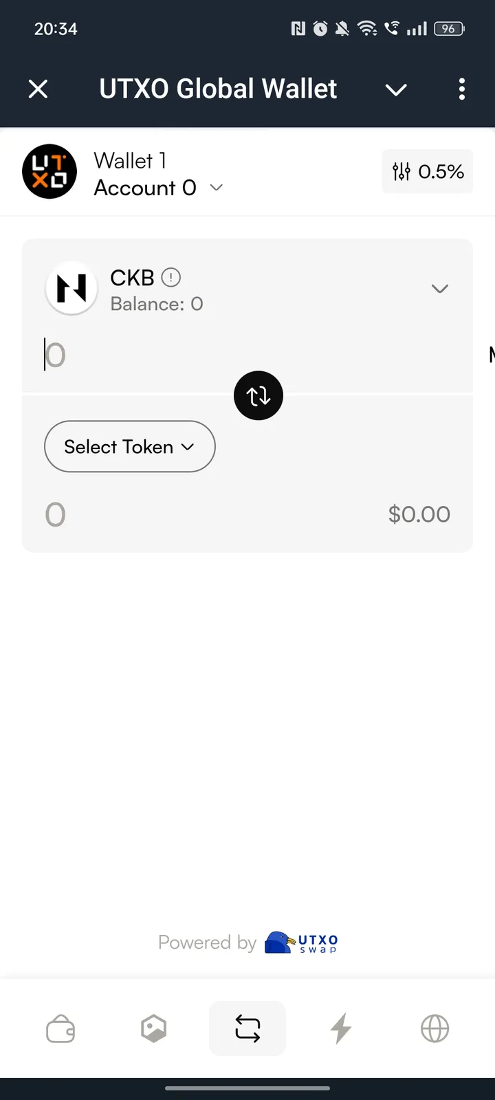 UTXO Global Wallet — Screenshot 3