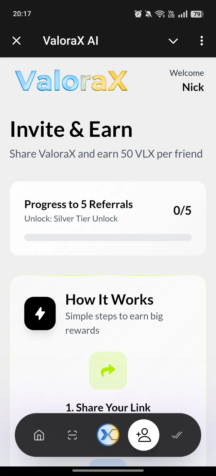 ValoraX AI — Screenshot 4