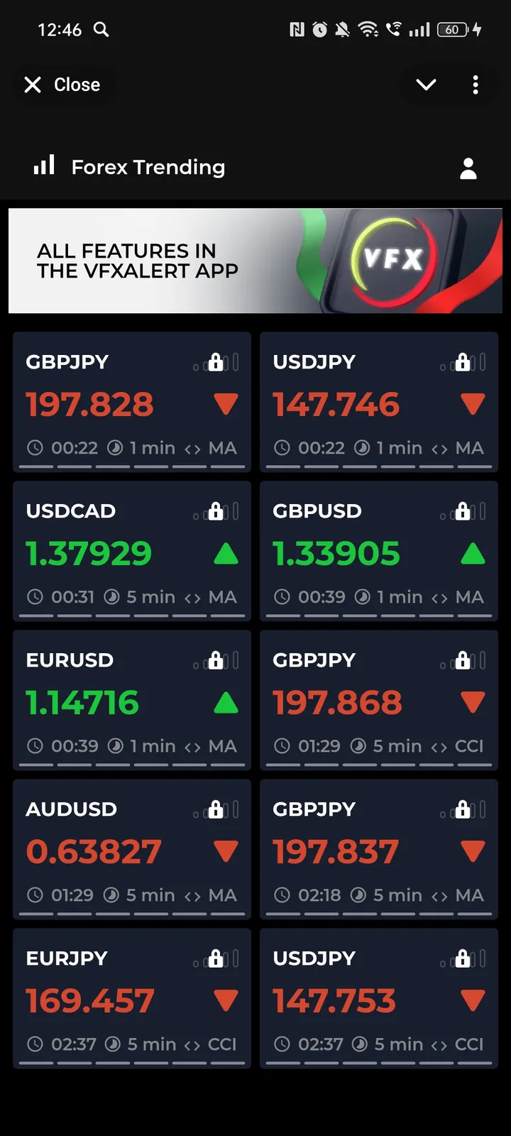 vfxAlert_Bot — Screenshot 1