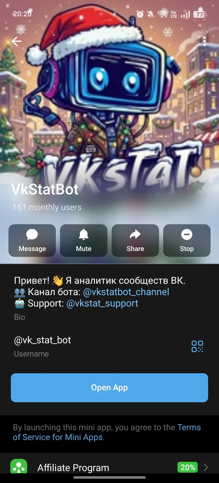VkStatBot — Screenshot 4