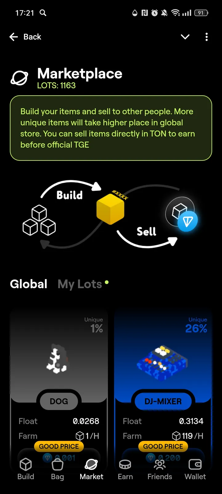 VOXEL - Build to Earn — Screenshot 3