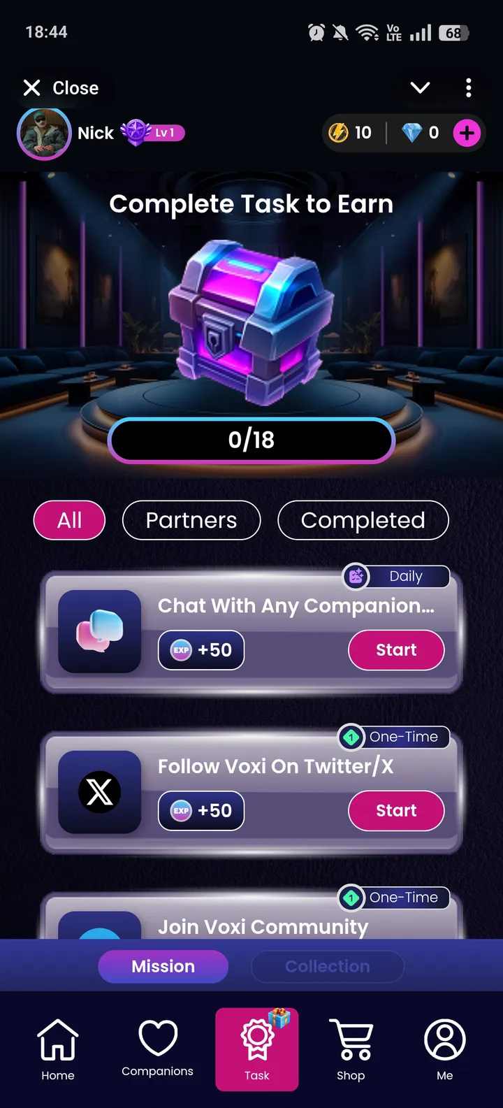 Voxi — Screenshot 3