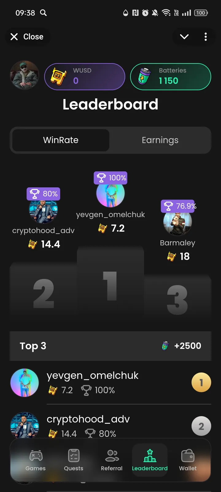 WAGER ⚔️ — Screenshot 4