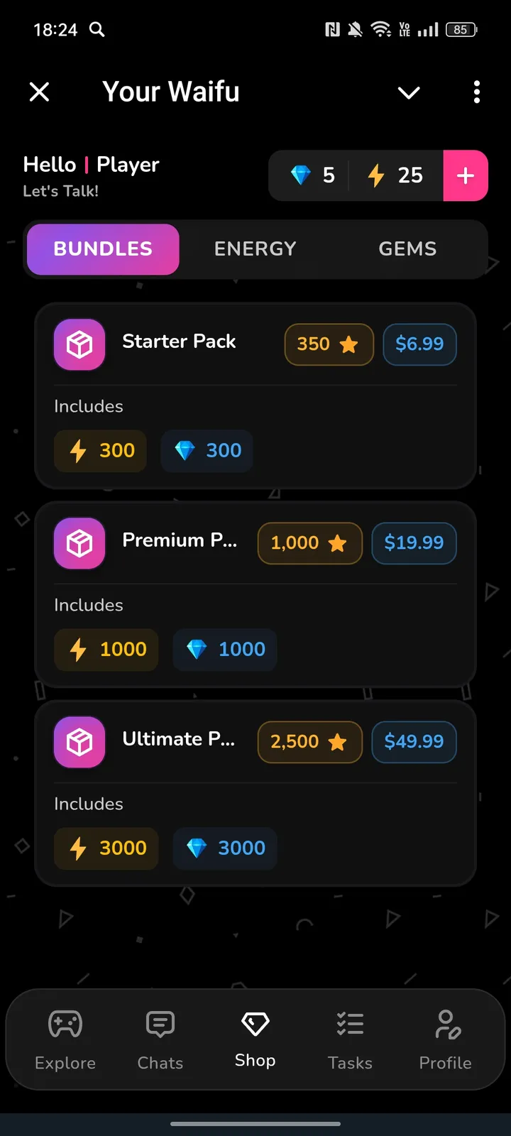 Your Waifu — Screenshot 3