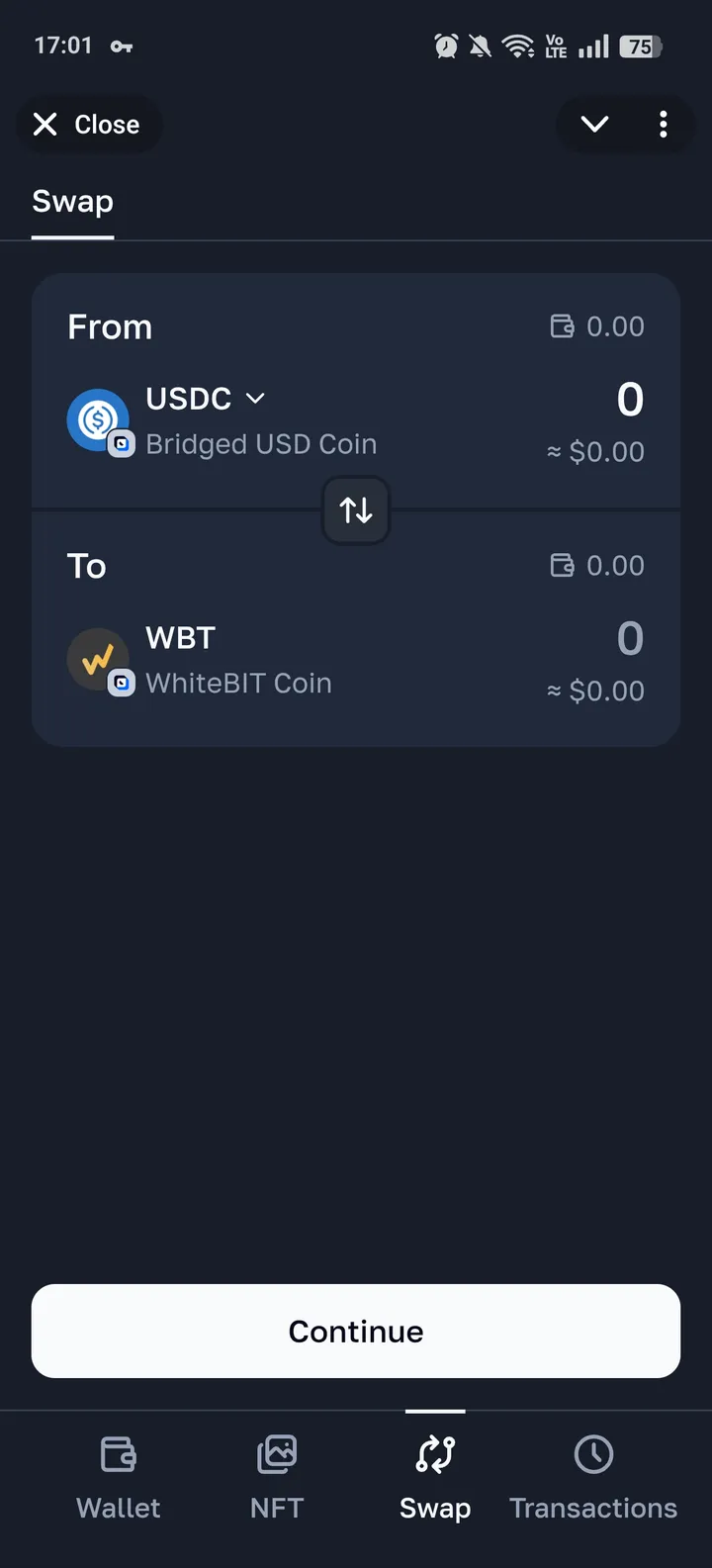 Whitewallet — Screenshot 4