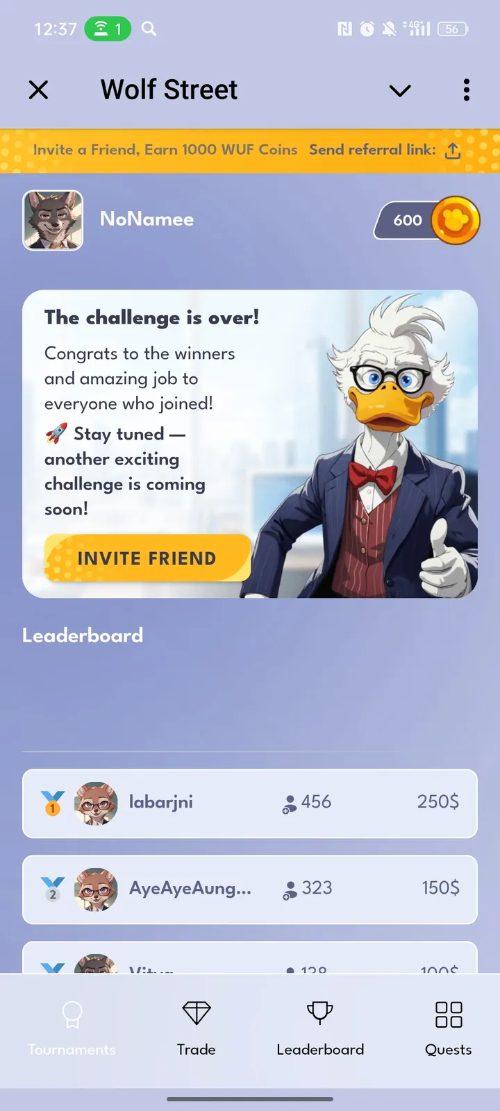 Wolf Street — Screenshot 2