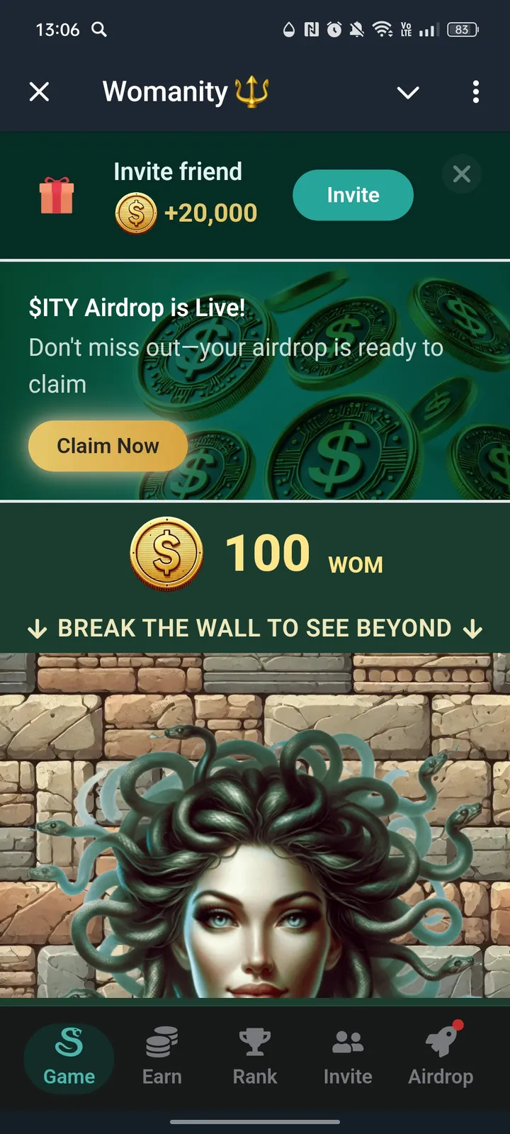 Womanity 🔱 — Screenshot 1