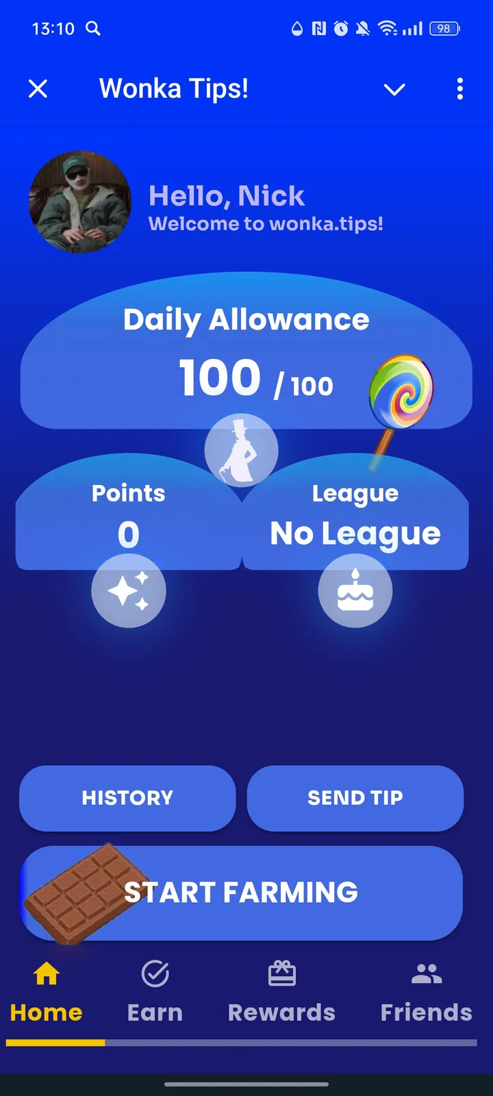 Wonka Tips! — Screenshot 1