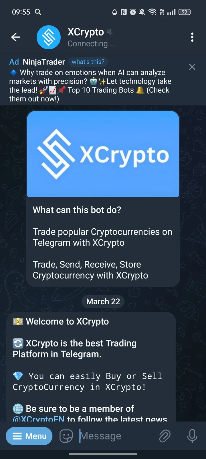 XCrypto — Screenshot 1