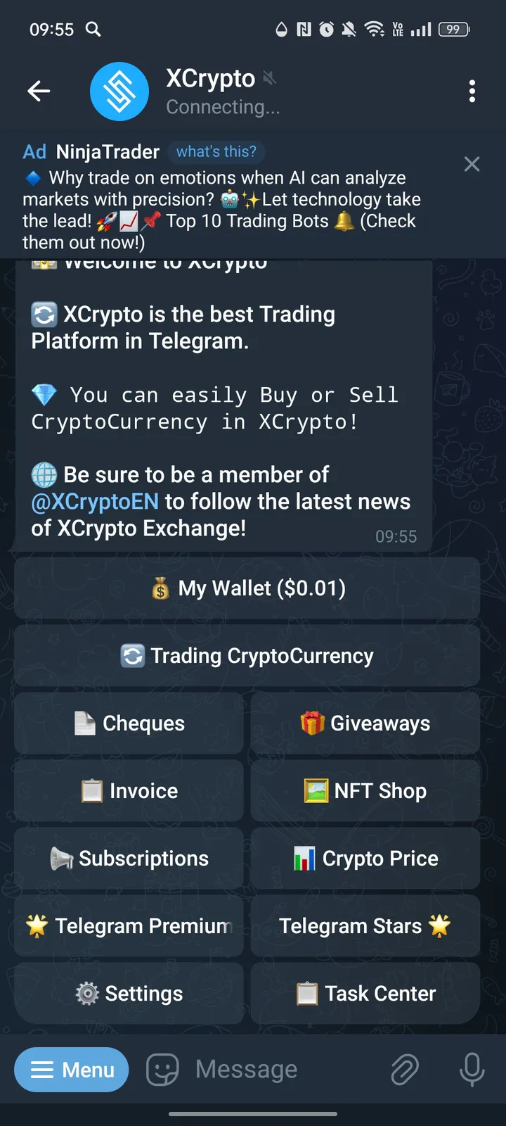 XCrypto — Screenshot 2