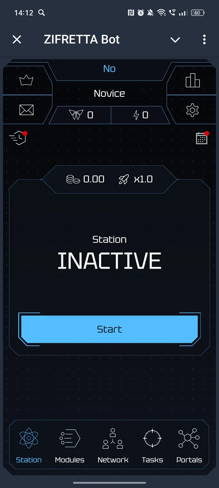 ZIFRETTA Bot — Screenshot 1