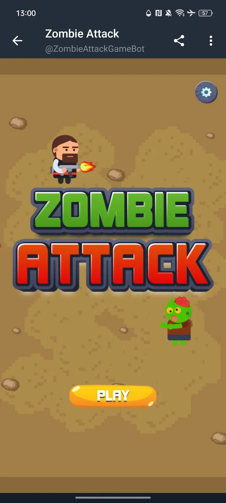 Zombie Attack Game — Screenshot 1